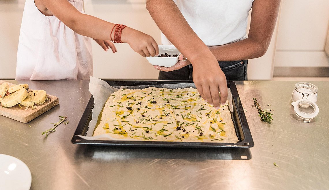 Receta focaccia de masa madre